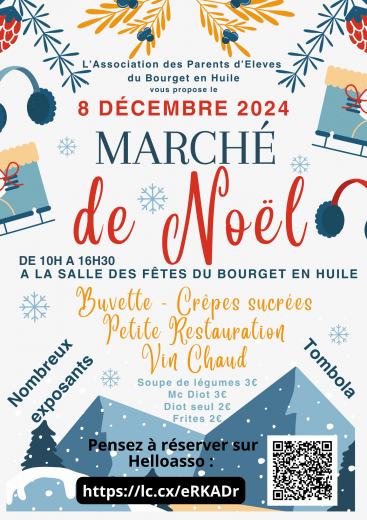 Marché de Noël du Bourget-en-Huile