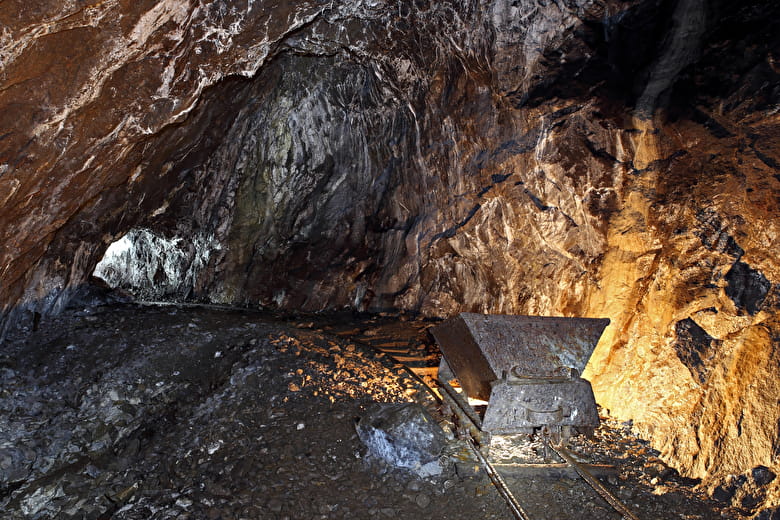 Dans les mines des Hurtières au Grand Filon