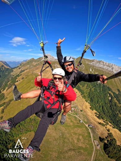 Bauges parapente